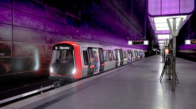 Alstom suministrará 374 trenes al metro de Hamburgo y equipará la nueva línea U5